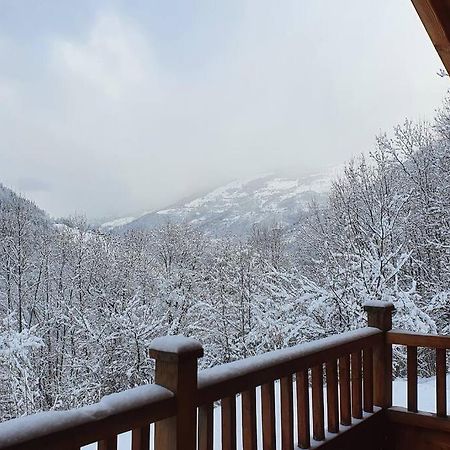 Chalet Entier 110M2 Avec Vue Et Sauna A 10 Min Des Pistes Sainte-Foy-Tarentaise Luaran gambar
